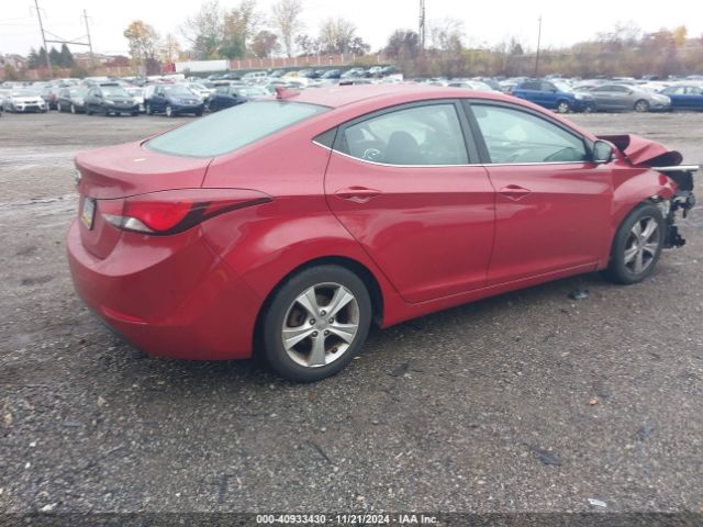 KMHDH4AE1GU629180 Hyundai Elantra Value Edition