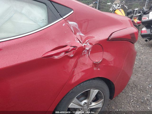 KMHDH4AE1GU629180 Hyundai Elantra Value Edition