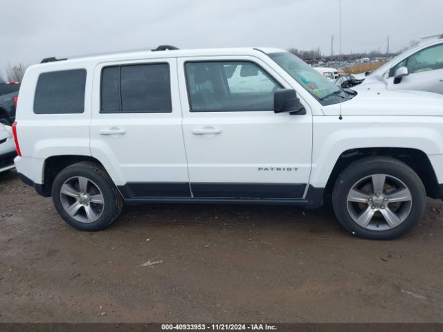 1C4NJPFA7HD188239 Jeep Patriot High Altitude Fwd