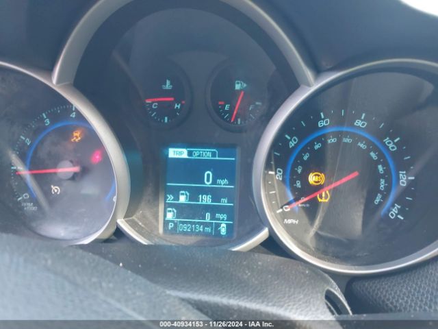 1G1PE5SB5G7135027 Chevrolet Cruze Limited 1lt Auto
