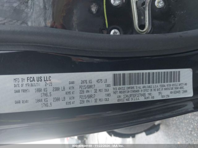 1C4NJRFB3FD270485 Jeep Patriot Latitude