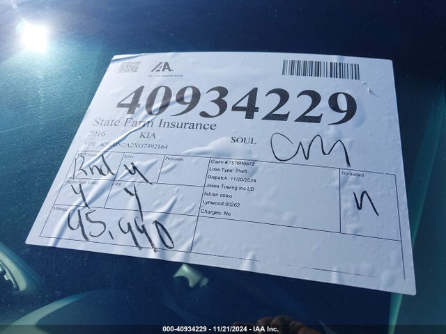 KNDJN2A2XG7392164 KIA Soul
