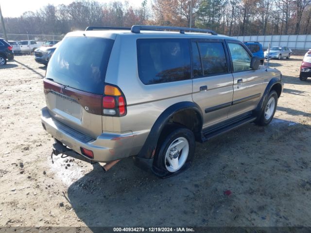 2001 MITSUBISHI MONTERO SPORT JA4LS21H91P021312 Photo 3