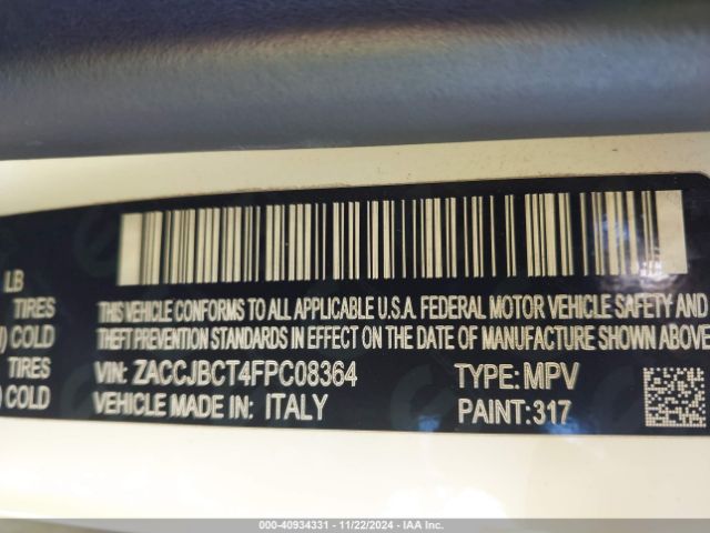 ZACCJBCT4FPC08364 Jeep Renegade Trailhawk