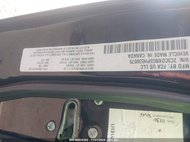 Dodge Charger Sxt 2023 2C3CDXBG5PH530575 Image 9