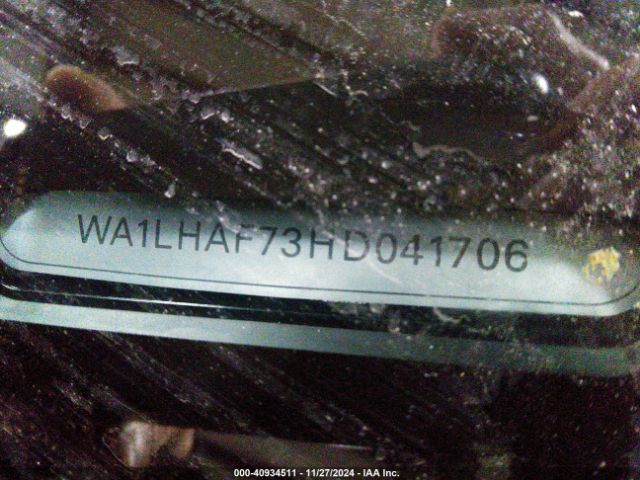 WA1LHAF73HD041706 Audi Q7 2.0t Premium