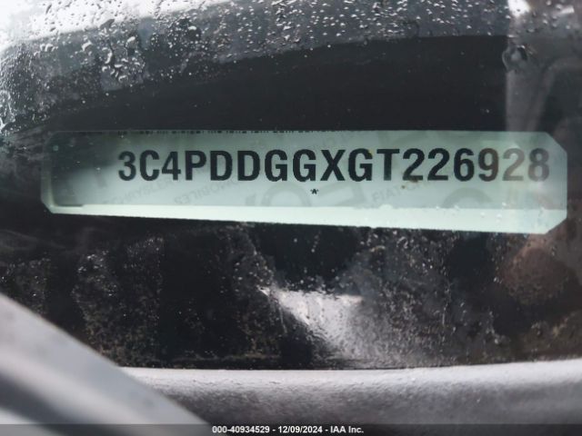 3C4PDDGGXGT226928 Dodge Journey Crossroad Plus