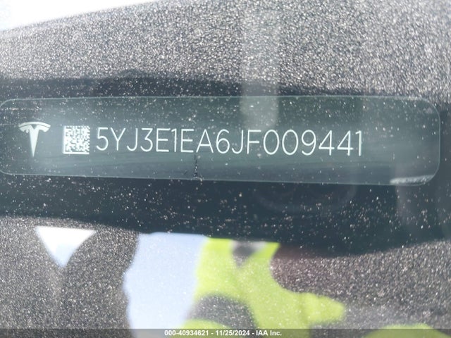 2018 TESLA MODEL 3 5YJ3E1EA6JF009441 Photo 8