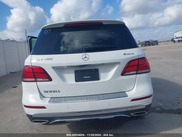 4JGDA5GB0KB216629 Mercedes-Benz Gle 400 4matic