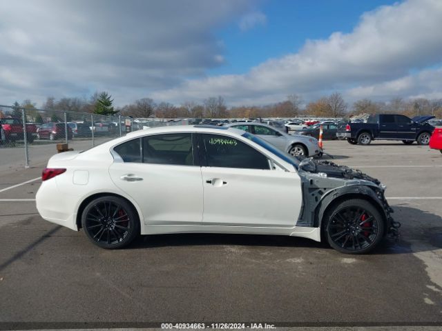 JN1FV7AR3KM800839 Infiniti Q50 3.0t Red Sport 400