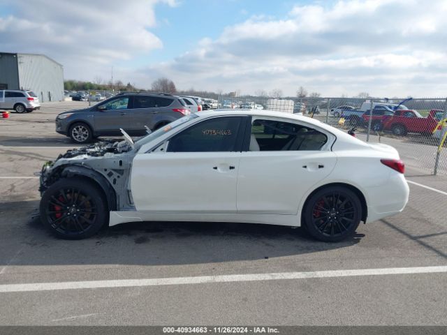 JN1FV7AR3KM800839 Infiniti Q50 3.0t Red Sport 400