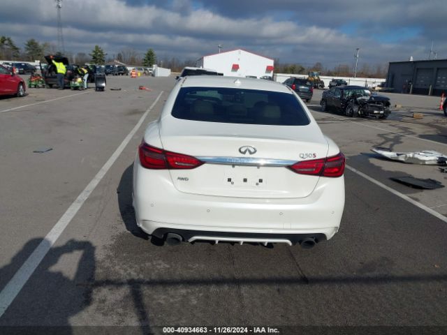 JN1FV7AR3KM800839 Infiniti Q50 3.0t Red Sport 400