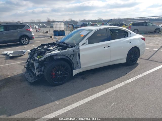 JN1FV7AR3KM800839 Infiniti Q50 3.0t Red Sport 400
