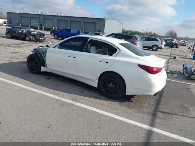 JN1FV7AR3KM800839 Infiniti Q50 3.0t Red Sport 400