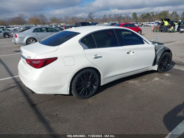 JN1FV7AR3KM800839 Infiniti Q50 3.0t Red Sport 400