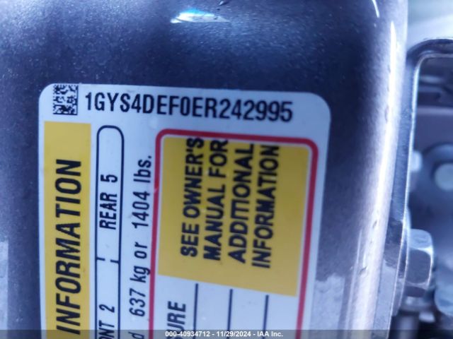 1GYS4DEF0ER242995 Cadillac Escalade Platinum