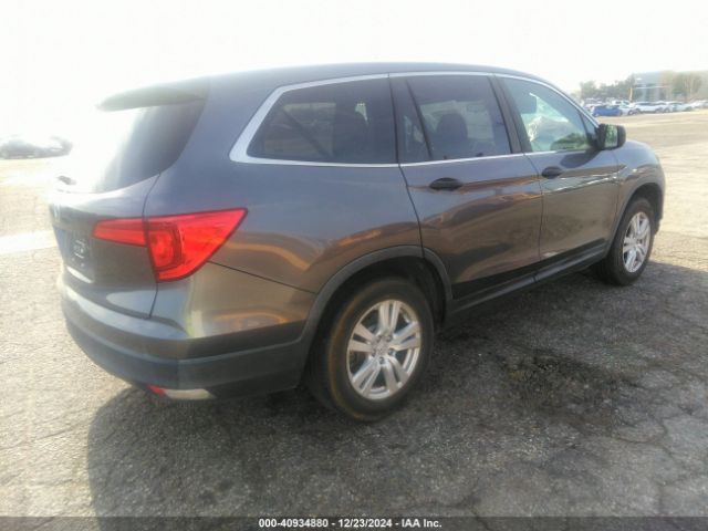 5FNYF5H15HB014856 Honda PILOT LX