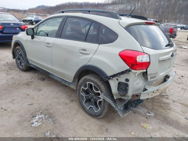 JF2GPAGC3E8239603 Subaru Xv Crosstrek 2.0i Limited