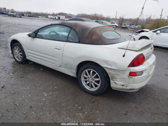 2001 MITSUBISHI ECLIPSE SPYDER 4A3AE45G51E221565 Photo 2