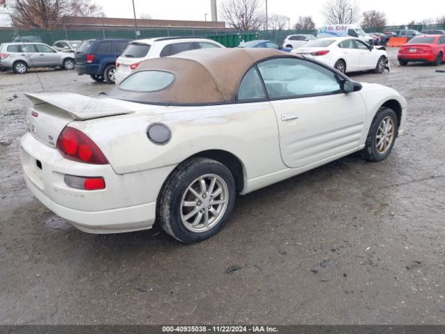 2001 MITSUBISHI ECLIPSE SPYDER 4A3AE45G51E221565 Photo 3