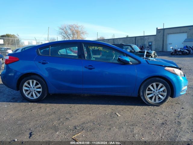 KNAFX4A61E5182900 KIA FORTE LX
