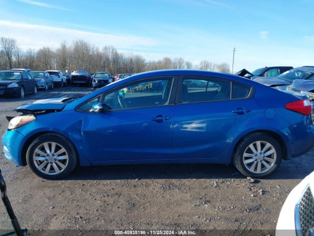 KNAFX4A61E5182900 KIA FORTE LX