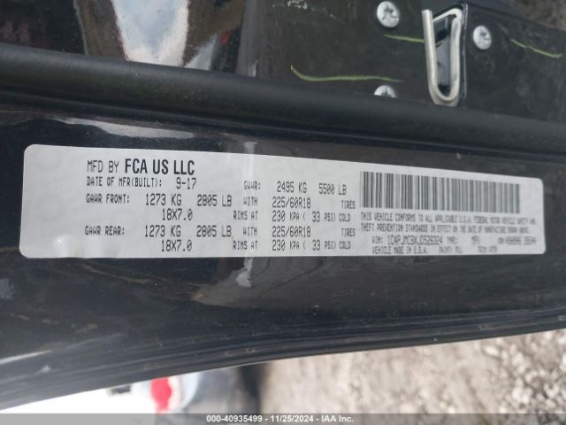 1C4PJMCBXJD526324 Jeep Cherokee Latitude 4x4