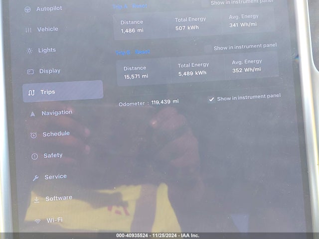 Tesla Model S 90d/p100d/p85d/p90d 2016 5YJSA1E45GF144145 Image 15