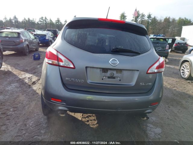 JN8AZ1MW7EW501149 Nissan MURANO SL