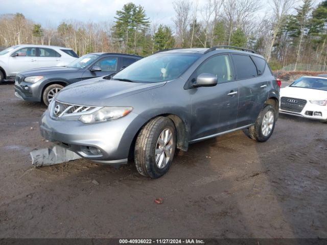 JN8AZ1MW7EW501149 Nissan MURANO SL