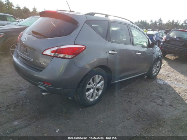 JN8AZ1MW7EW501149 Nissan MURANO SL