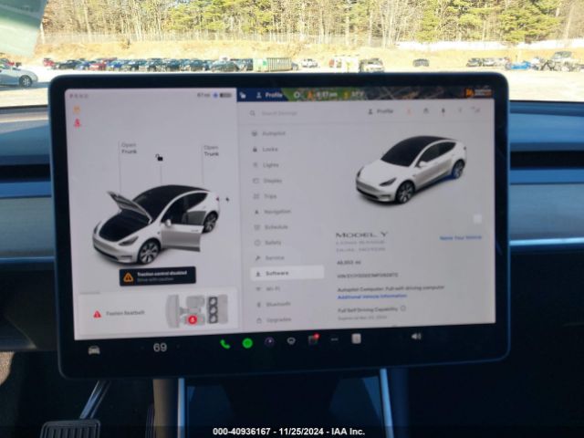 5YJYGDEE1MF060872 Tesla Model Y Long Range Dual Motor All-wheel Drive