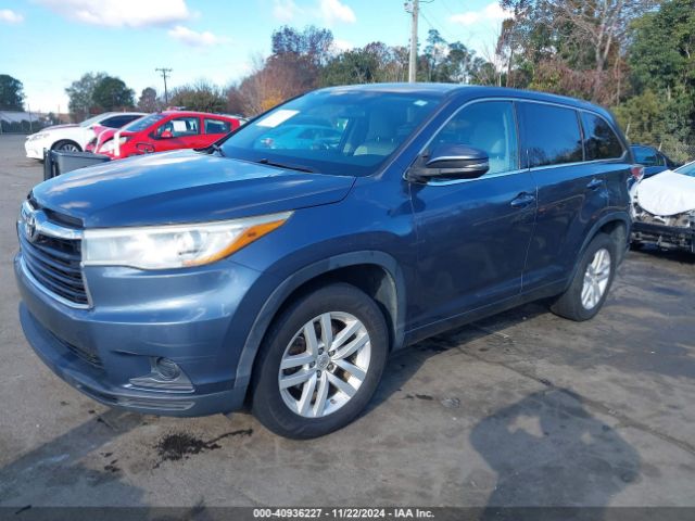 5TDZARFH8FS015924 Toyota Highlander Le