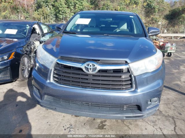 5TDZARFH8FS015924 Toyota Highlander Le
