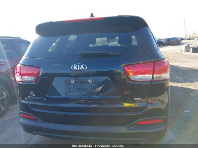 5XYPG4A39JG385905 KIA Sorento 2.4l Lx