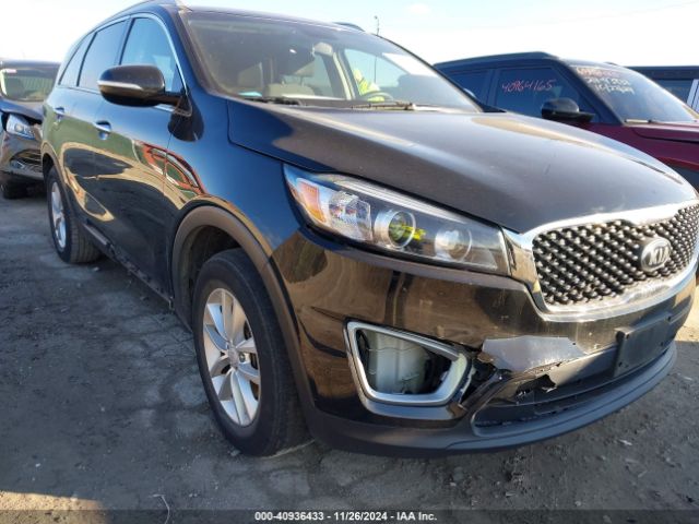5XYPG4A39JG385905 KIA Sorento 2.4l Lx