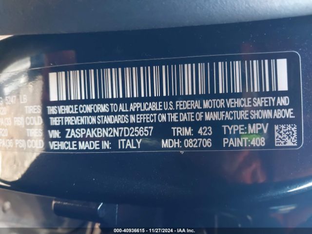 2022 ALFA ROMEO STELVIO ZASPAKBN2N7D25657 Photo 8