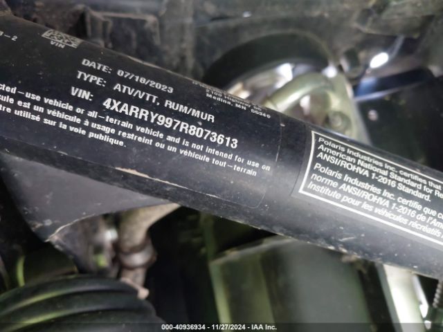 2024 POLARIS RANGER 4XARRY997R8073613 Photo 9