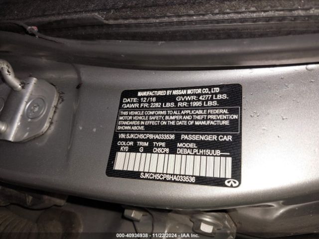 SJKCH5CP8HA033536 Infiniti QX30