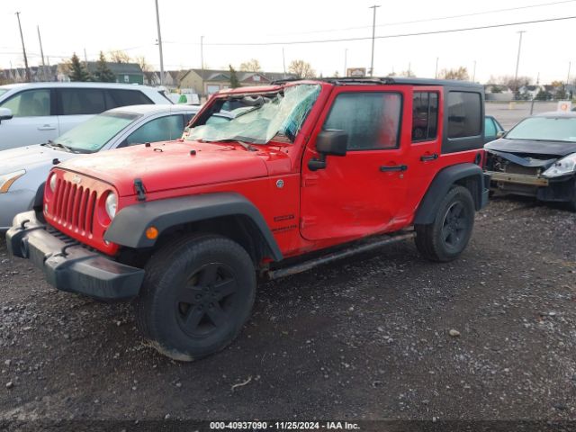 1C4BJWDG8HL634716 Jeep Wrangler Unlimited Sport 4x4