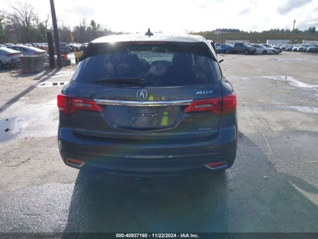 5FRYD4H49FB030483 Acura Mdx Technology Package
