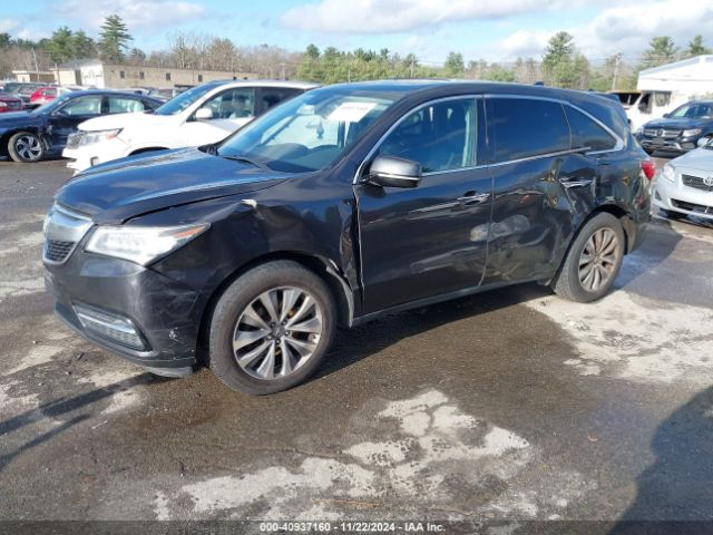 5FRYD4H49FB030483 Acura Mdx Technology Package