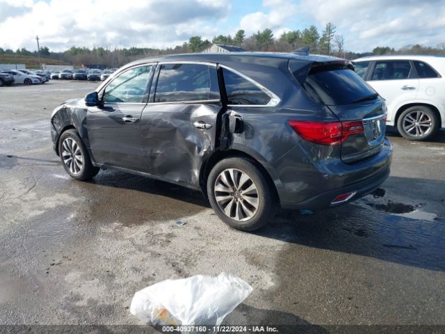 5FRYD4H49FB030483 Acura Mdx Technology Package