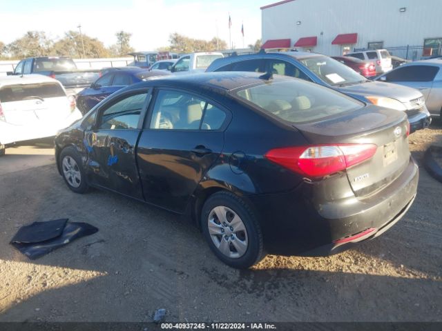 KNAFK4A67G5538655 KIA FORTE LX