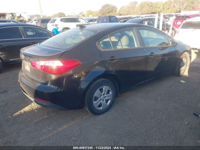 KNAFK4A67G5538655 KIA FORTE LX