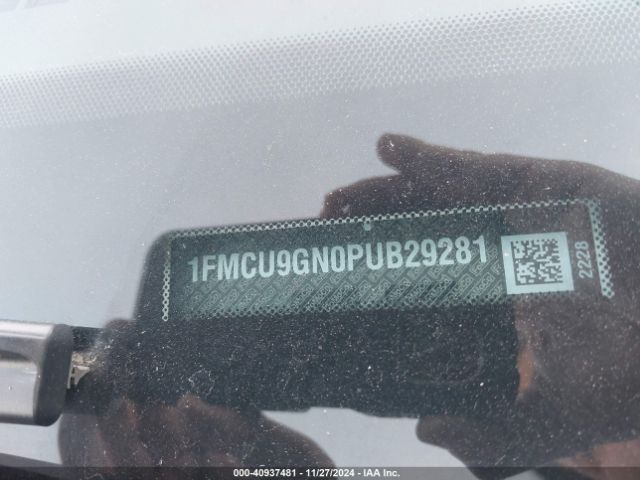 1FMCU9GN0PUB29281 Ford Escape Active
