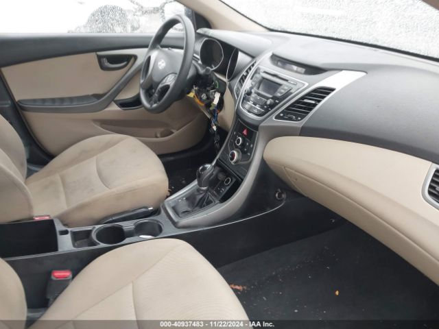 KMHDH4AE9GU643635 Hyundai ELANTRA SE