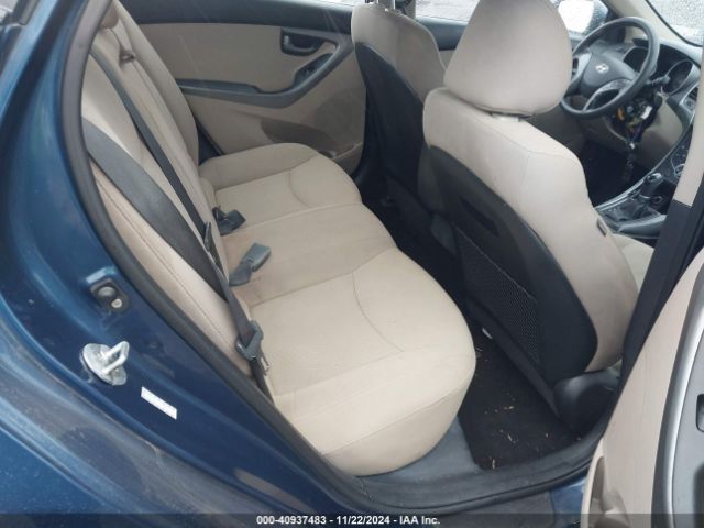 KMHDH4AE9GU643635 Hyundai ELANTRA SE