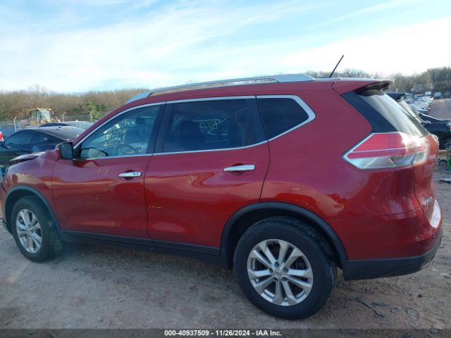 KNMAT2MV5GP710638 Nissan Rogue S/sl/sv