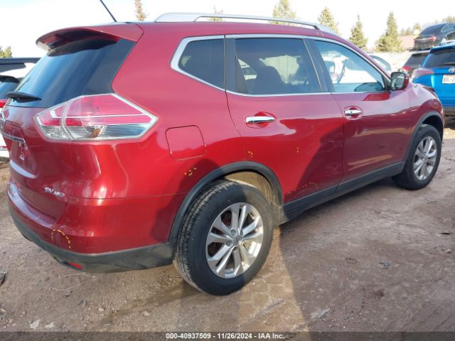 KNMAT2MV5GP710638 Nissan Rogue S/sl/sv